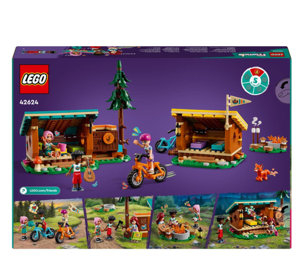 LEGO FRIENDS 42624 Przytulne domki na letnim obozie - 1248831 - zdjęcie 7